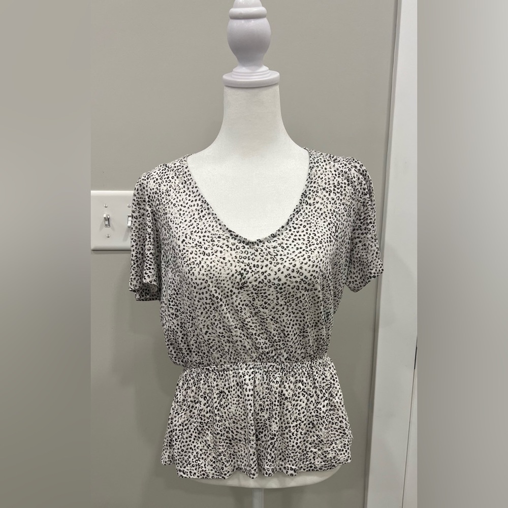 Lucky brand short sleeve blouse